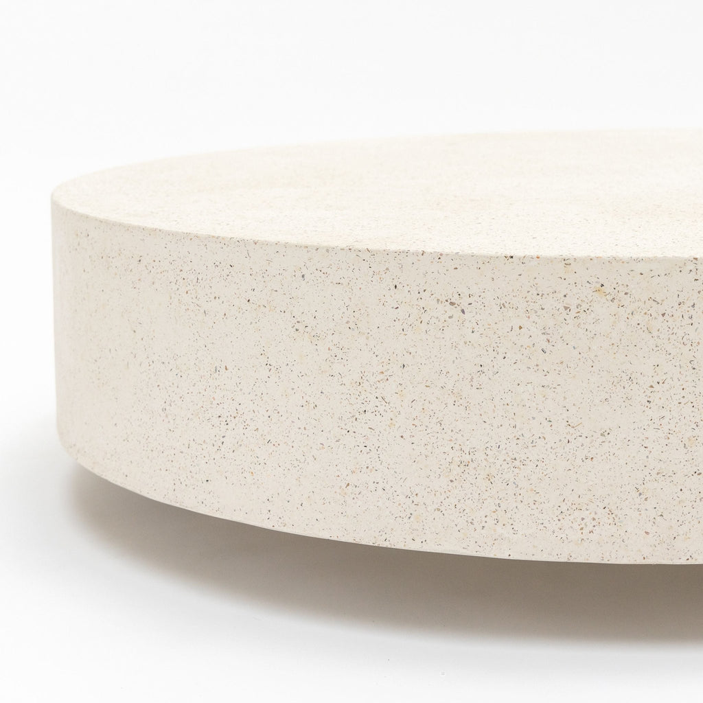 Drift Round Coffee Table - Sand - Coffee Tables Loom Collection Loom Collection Dubai