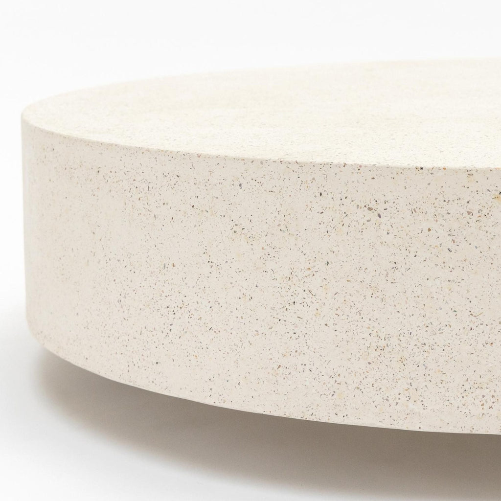 Drift Round Coffee Table - Sand - Coffee Tables Loom Collection Loom Collection Dubai