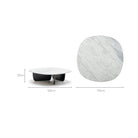 Eden Coffee Table 120 - Black Oak & Bianca Carrara - Coffee Tables Tolv Loom Collection Dubai