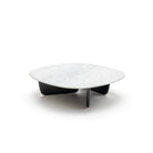 Eden Coffee Table 120 - Black Oak & Bianca Carrara - Coffee Tables Tolv Loom Collection Dubai