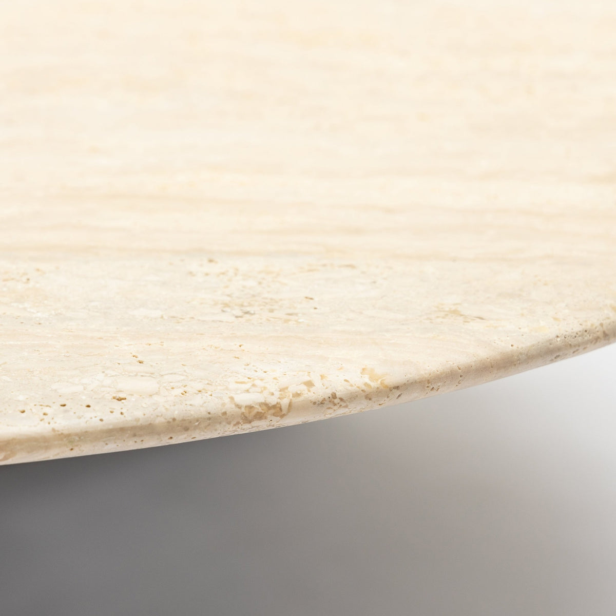 Eden Coffee Table 120 - Black Oak & Travertine - Coffee Tables Tolv Loom Collection Dubai