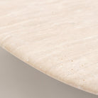 Eden Coffee Table 120 - Espresso Oak & Travertine
