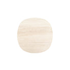 Eden Coffee Table 90 - Espresso Oak & Travertine