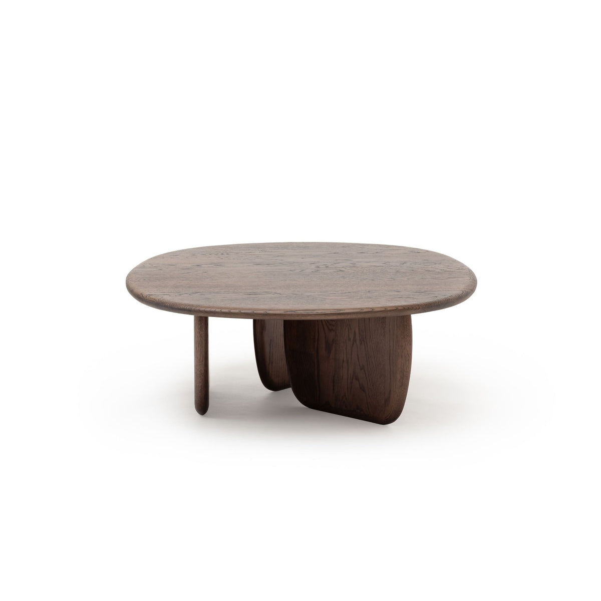Eden Coffee Table 90 - Espresso Oak - Coffee Tables Tolv Loom Collection Dubai