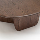 Eden Coffee Table 90 - Espresso Oak - Coffee Tables Tolv Loom Collection Dubai
