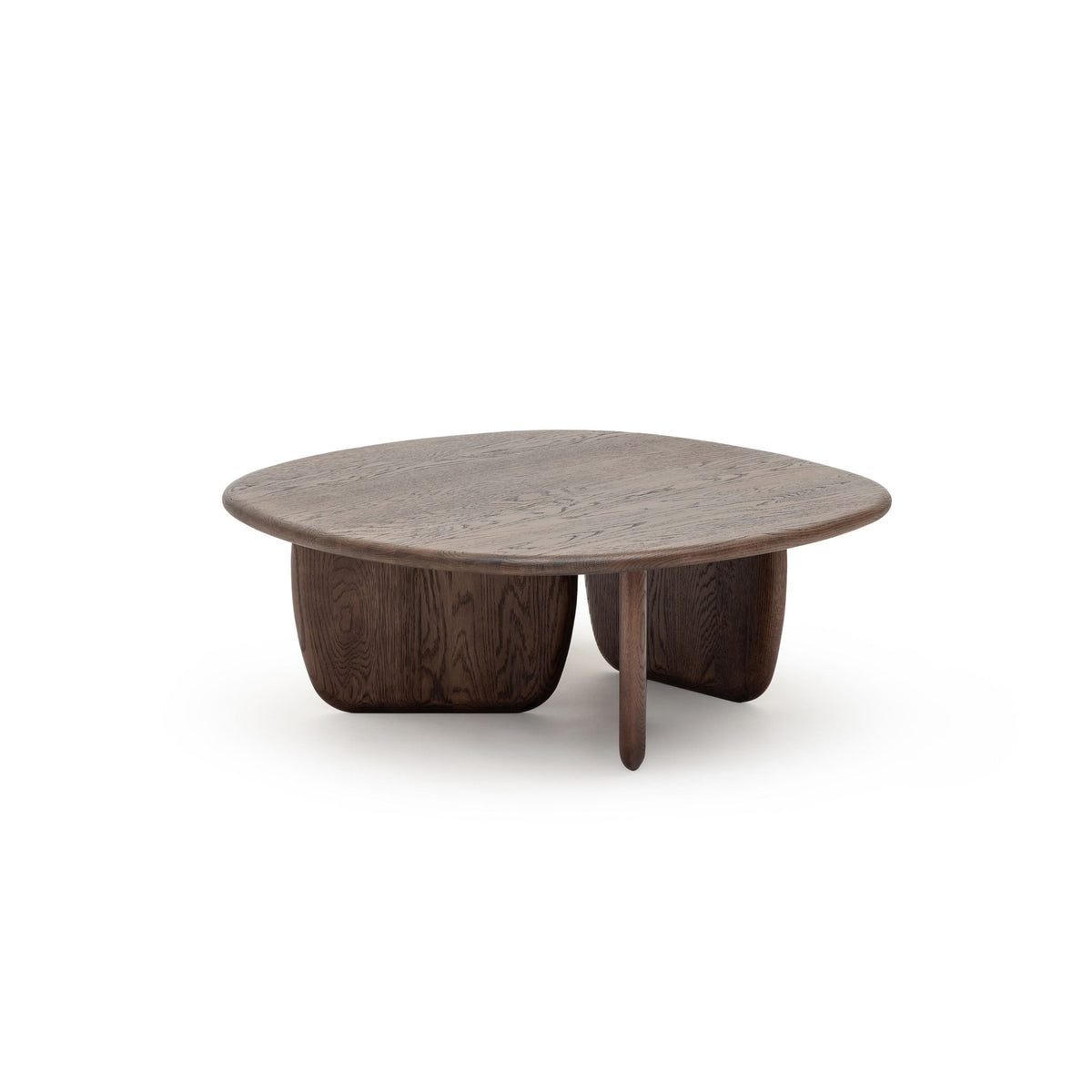 Eden Coffee Table 90 - Espresso Oak - Coffee Tables Tolv Loom Collection Dubai