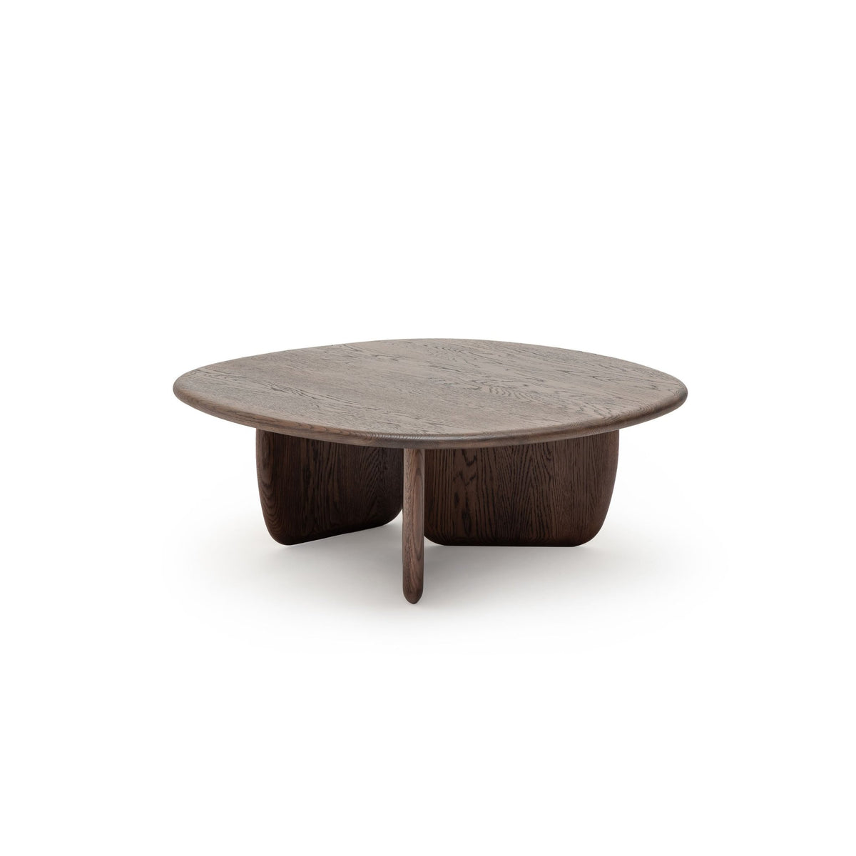 Eden Coffee Table 90 - Espresso Oak - Coffee Tables Tolv Loom Collection Dubai