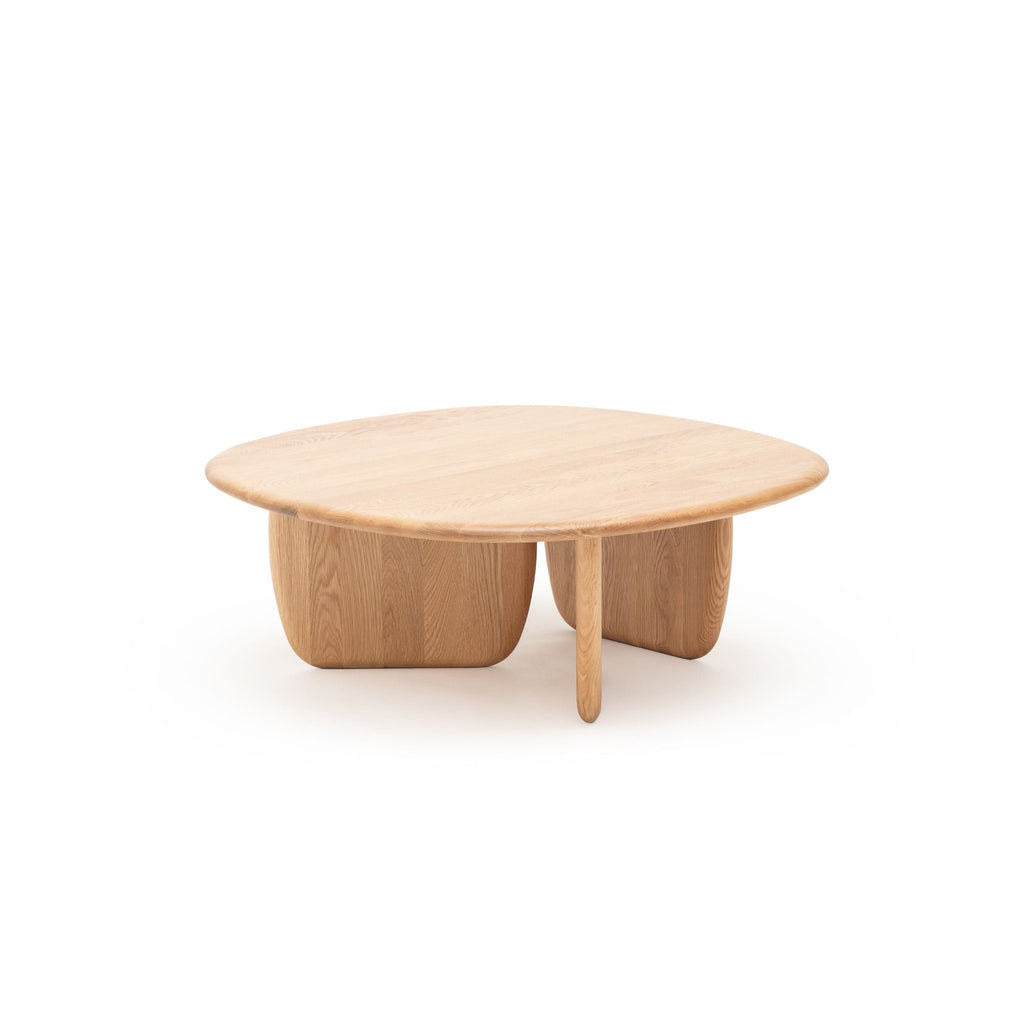 Eden Coffee Table 90 - Light Oak - Coffee Tables Tolv Loom Collection Dubai
