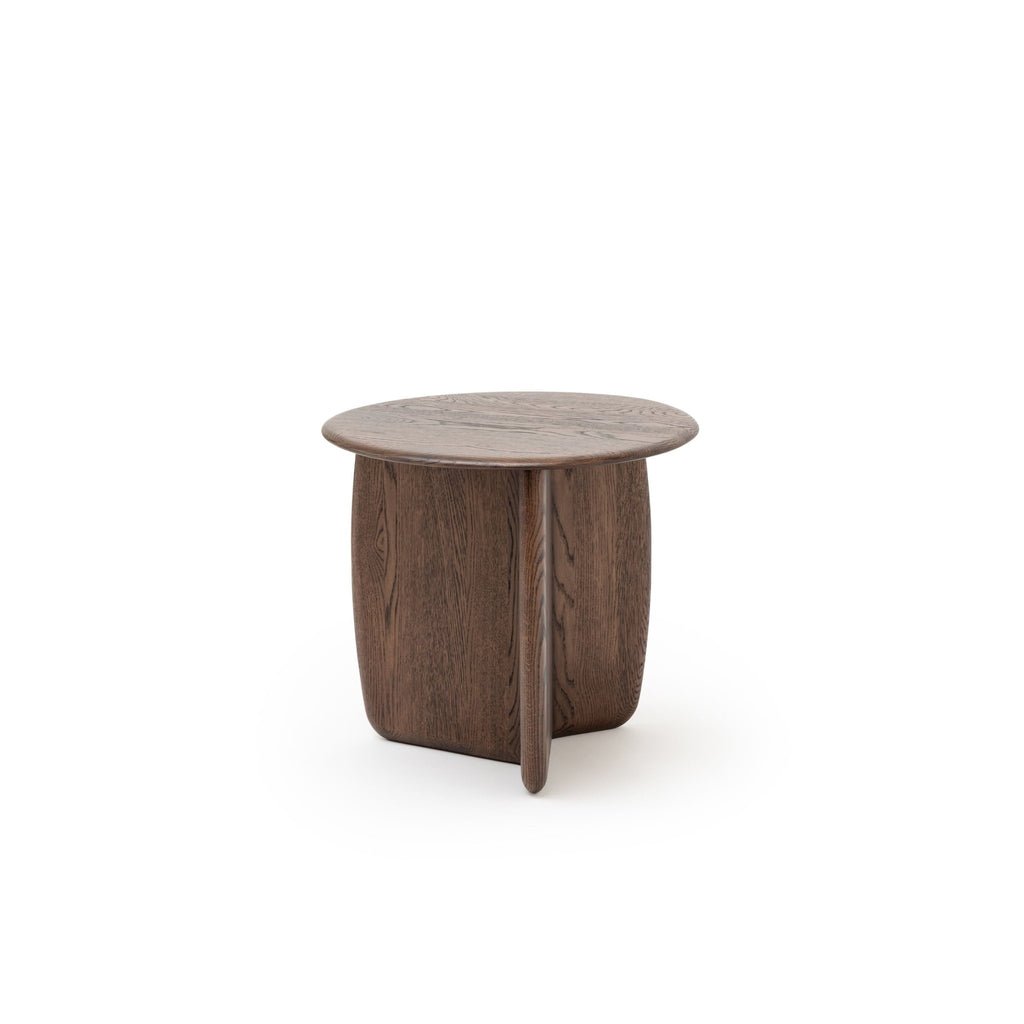 Eden Side Table - Espresso Oak - Side Tables Tolv Loom Collection Dubai