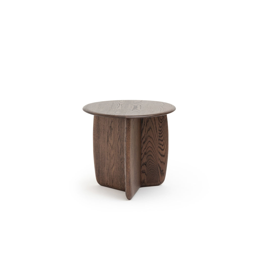 Eden Side Table - Espresso Oak - Side Tables Tolv Loom Collection Dubai