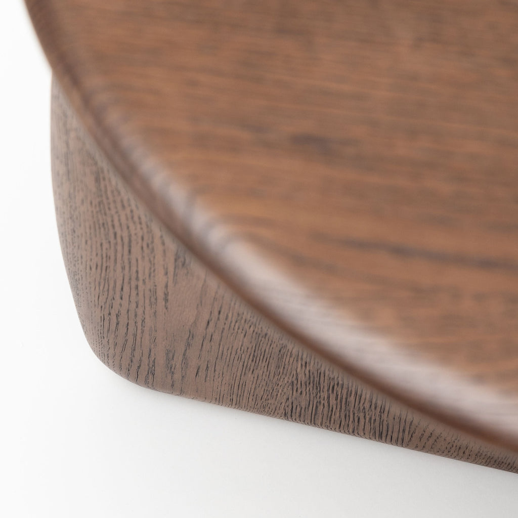 Eden Side Table - Espresso Oak - Side Tables Tolv Loom Collection Dubai