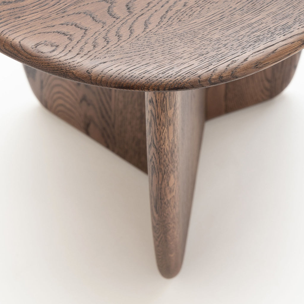 Eden Side Table - Espresso Oak - Side Tables Tolv Loom Collection Dubai