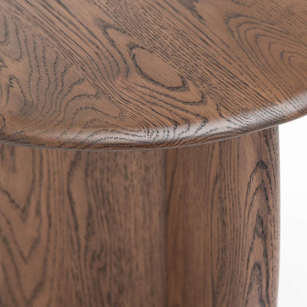 Eden Side Table - Espresso Oak - Side Tables Tolv Loom Collection Dubai