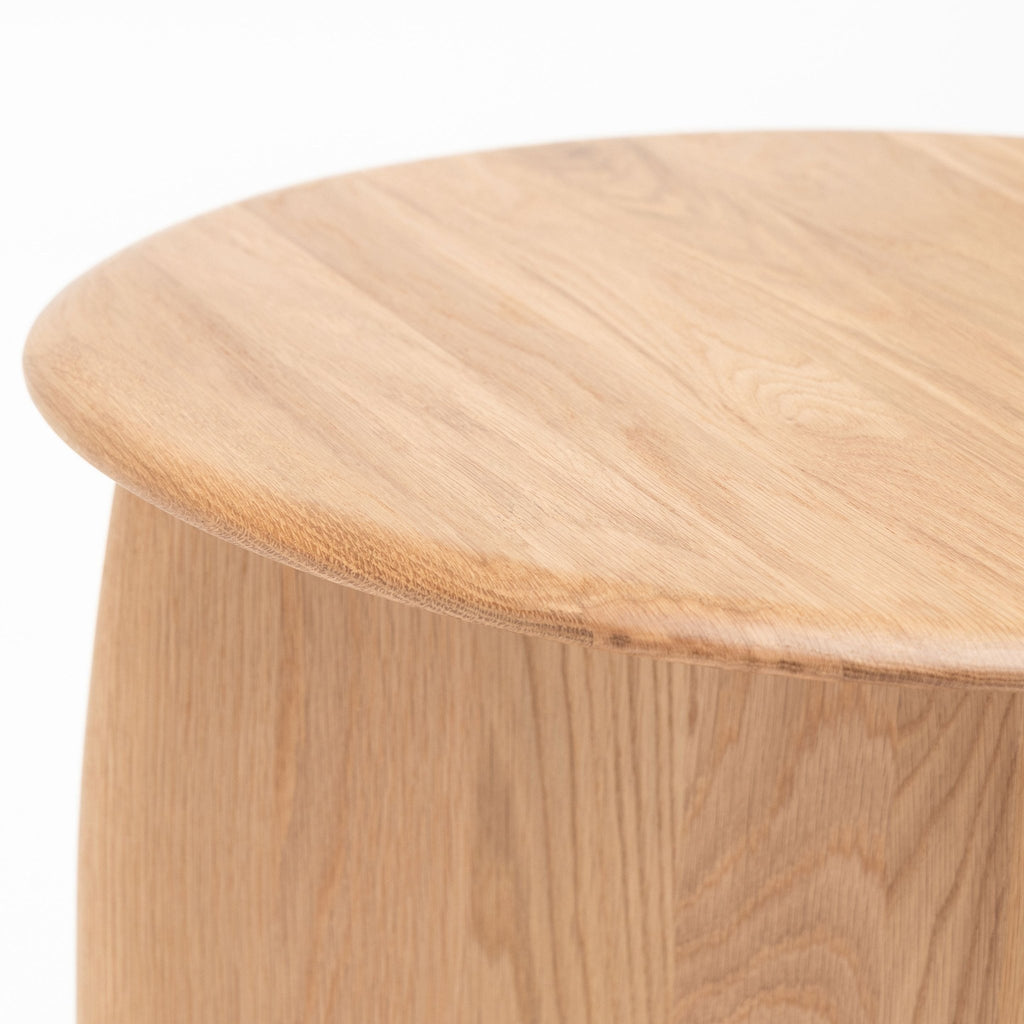 Eden Side Table - Light Oak - Side Tables Tolv Loom Collection Dubai