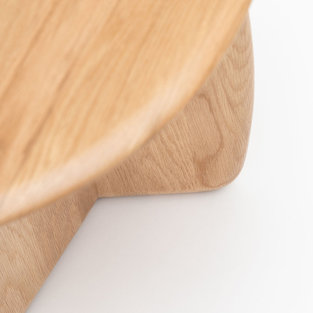 Eden Side Table - Light Oak - Side Tables Tolv Loom Collection Dubai