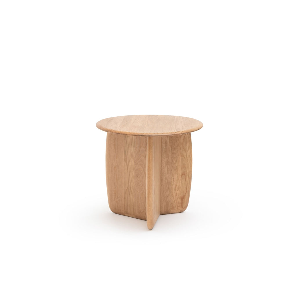 Eden Side Table - Light Oak - Side Tables Tolv Loom Collection Dubai
