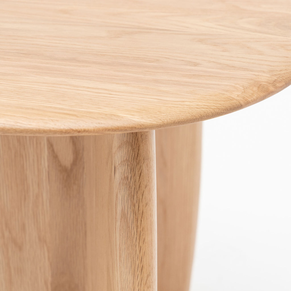 Eden Side Table - Light Oak - Side Tables Tolv Loom Collection Dubai