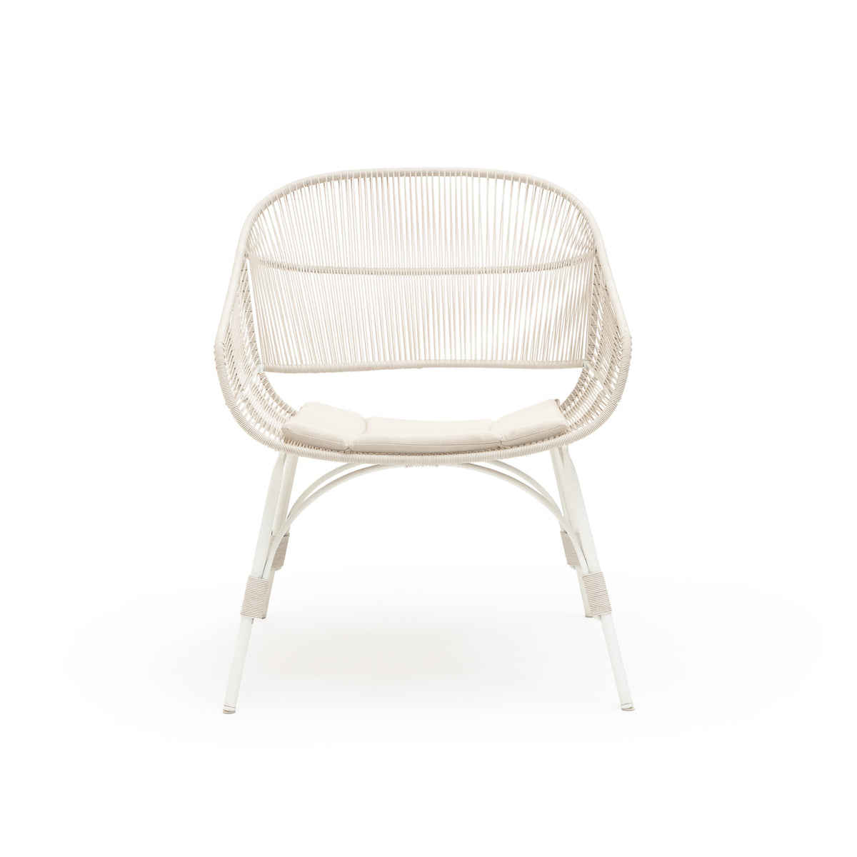 Marina Lounge Chair - Stonewhite Chalk