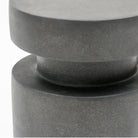 Edith Stool - Cemento Graphite - Side Tables Loom Collection Loom Collection Dubai