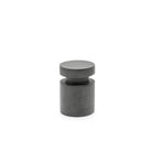 Edith Stool - Cemento Graphite - Side Tables Loom Collection Loom Collection Dubai