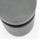 Edith Stool - Cemento Graphite - Side Tables Loom Collection Loom Collection Dubai