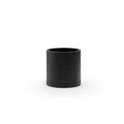 Elle Cylinder Planter - Black - Pots & Planters Loom Collection Loom Collection Dubai