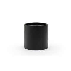 Elle Cylinder Planter - Black - Pots & Planters Loom Collection Loom Collection Dubai