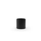 Elle Cylinder Planter - Black - Pots & Planters Loom Collection Loom Collection Dubai
