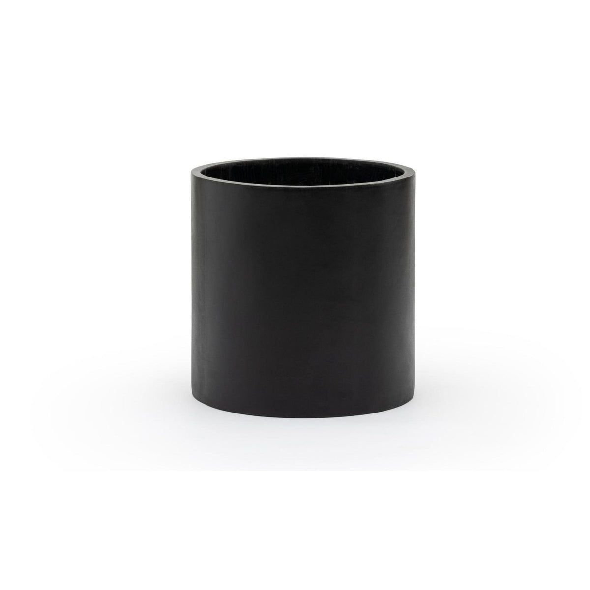 Elle Cylinder Planter - Black - Pots & Planters Loom Collection Loom Collection Dubai