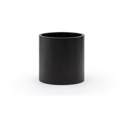 Elle Cylinder Planter - Black - Pots & Planters Loom Collection Loom Collection Dubai