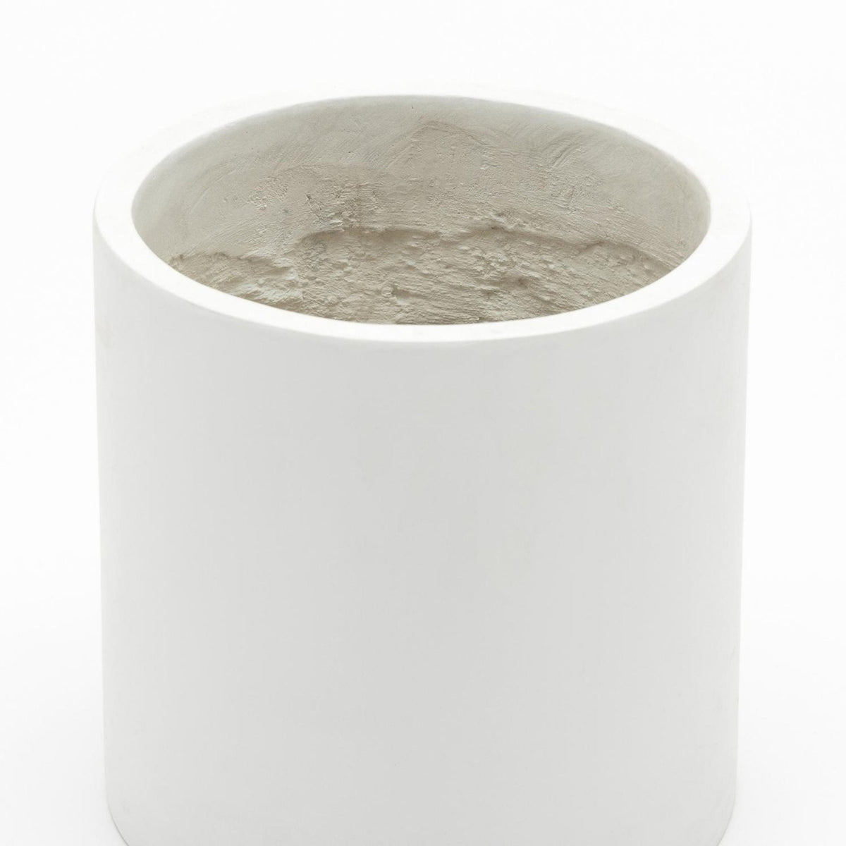 Elle Cylinder Planter - Chalk - Pots & Planters Loom Collection Loom Collection Dubai