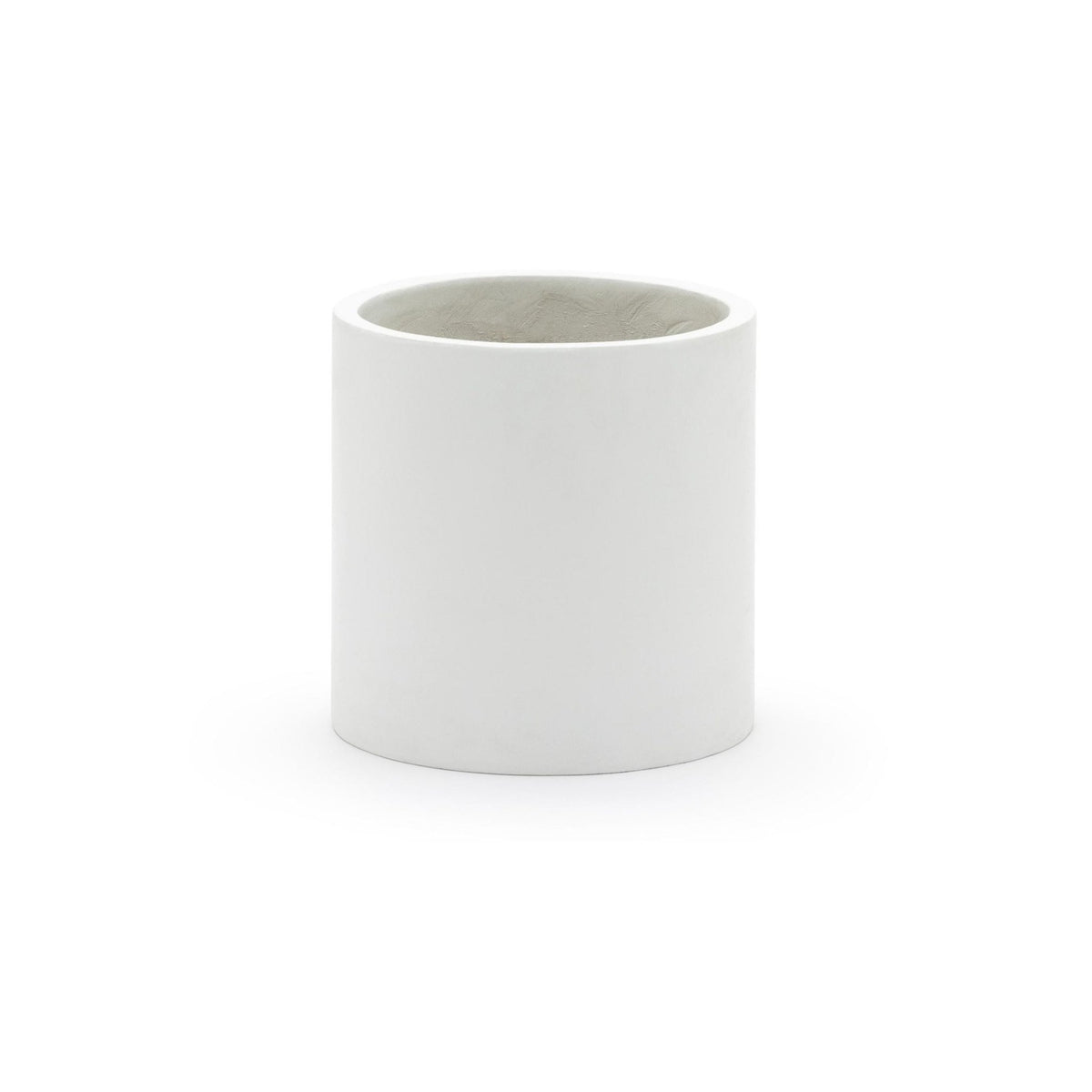 Elle Cylinder Planter - Chalk - Pots & Planters Loom Collection Loom Collection Dubai