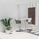 Elle Cylinder Planter - Chalk - Pots & Planters Loom Collection Loom Collection Dubai