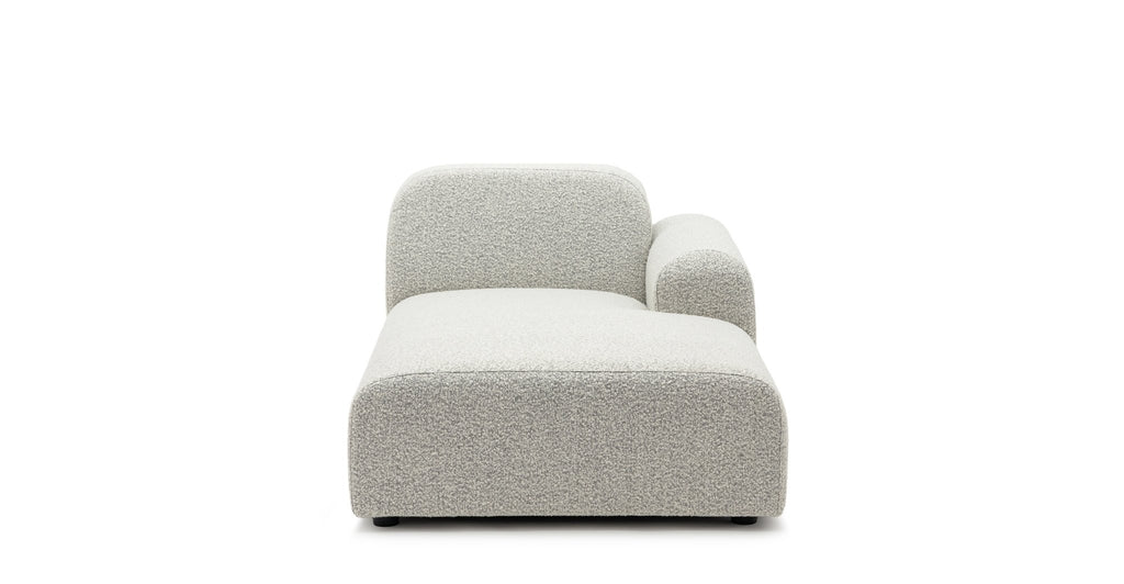 Ellery Right Chaise Module - Salt & Pepper.