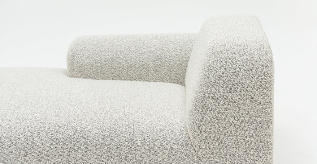 Ellery Right Chaise Module - Salt & Pepper.