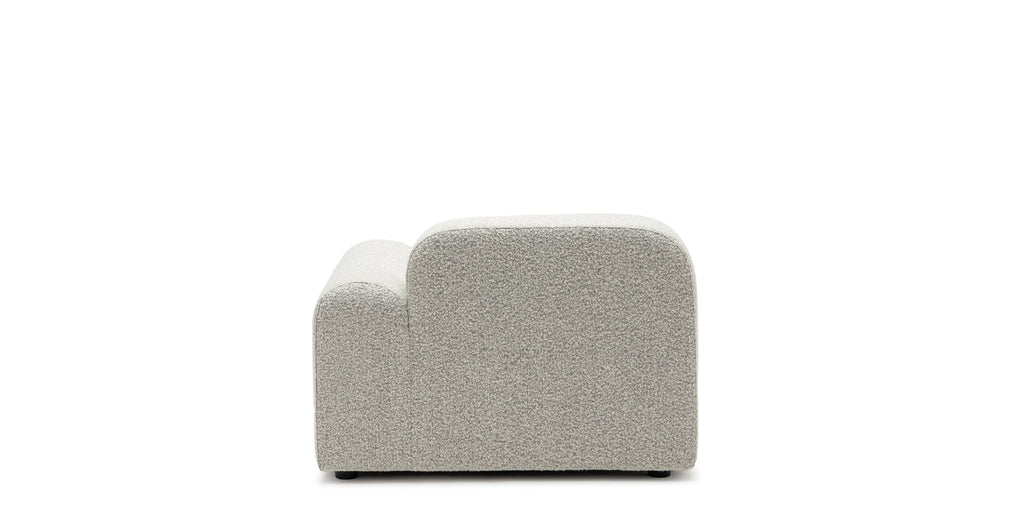 Ellery Right Chaise Module - Salt & Pepper.