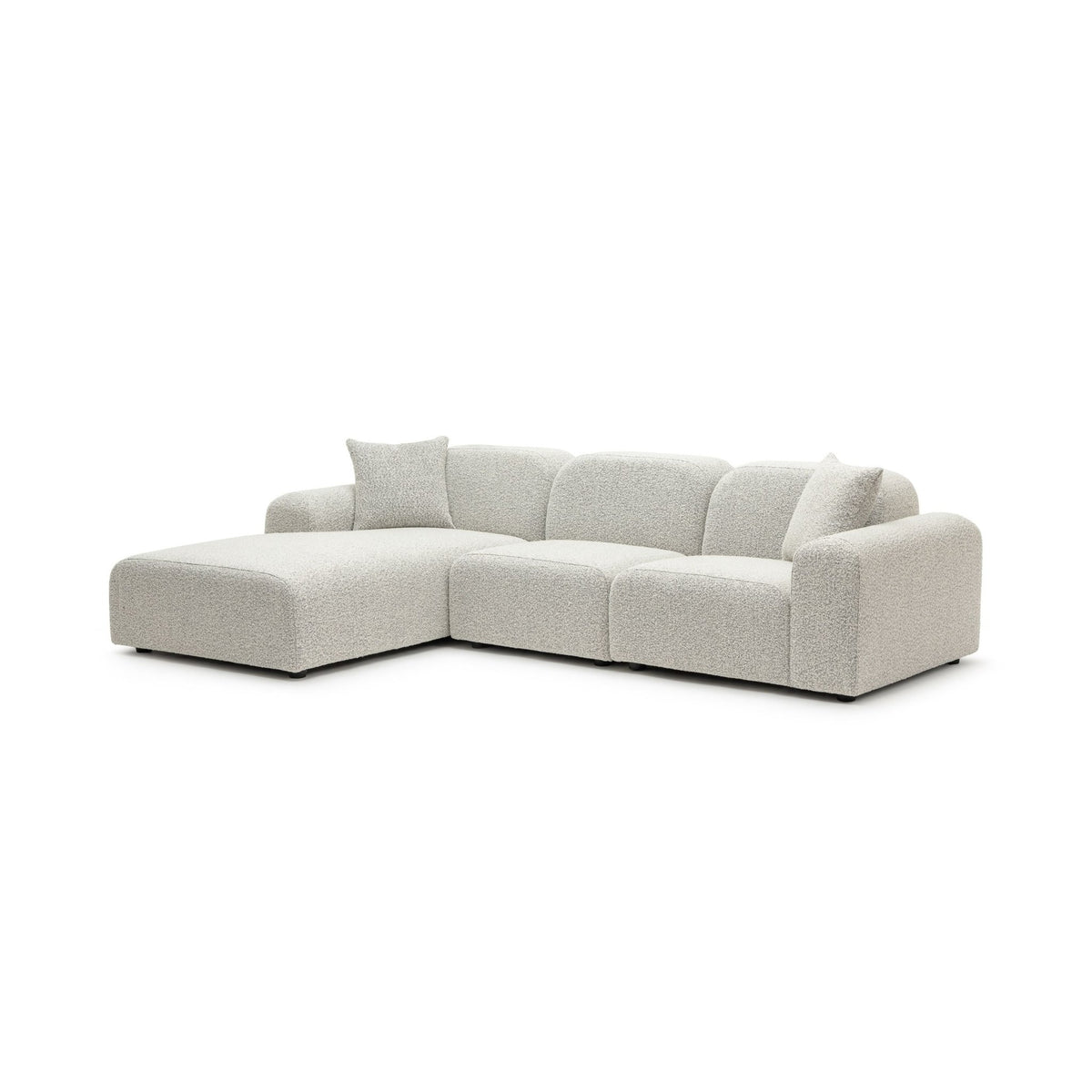 Ellery Sofa - Salt & Pepper - Modular Sofas Loom Collection Loom Collection Dubai