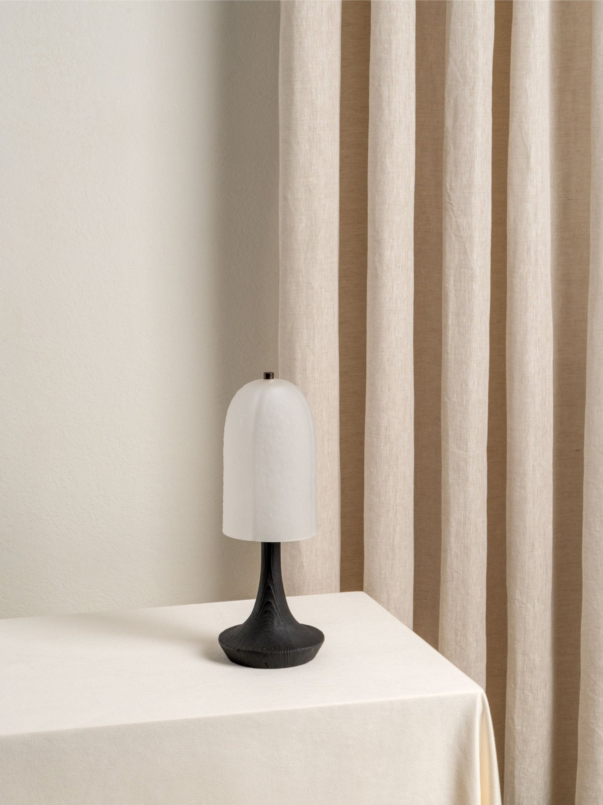 Ember - Charred Wood Rechargeable Table Lamp