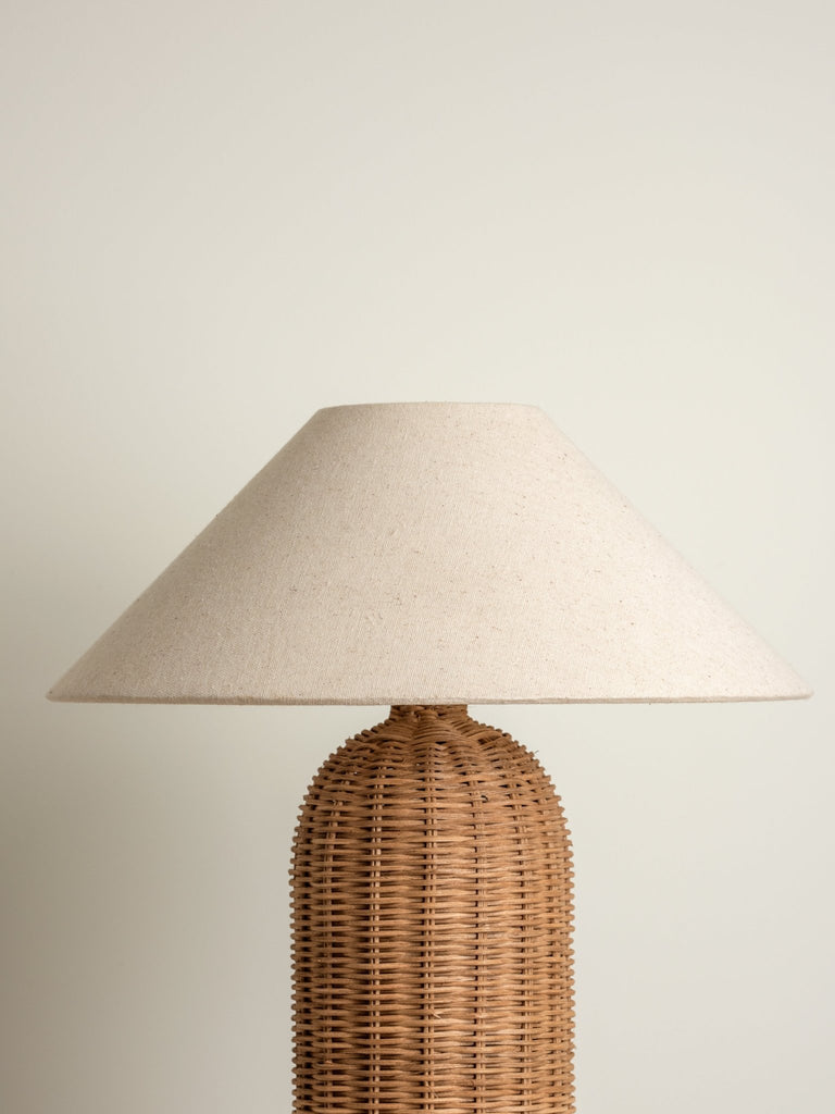 Ensia - Tall Rattan Table Lamp.