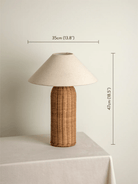 Ensia - Tall Rattan Table Lamp