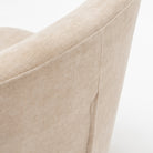 Erin Swivel Accent Chair - Latte