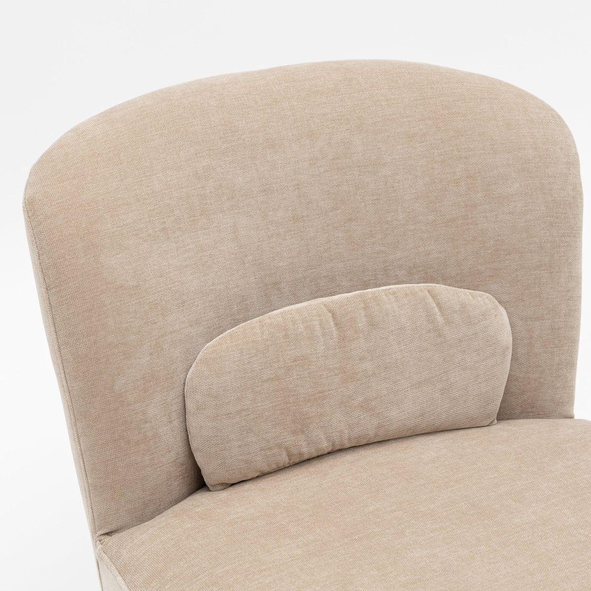 Erin Swivel Accent Chair - Latte