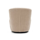 Erin Swivel Accent Chair - Latte