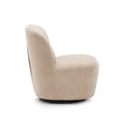 Erin Swivel Accent Chair - Latte