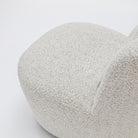 Erin Swivel Accent Chair - Salt & Pepper Bouclï¿