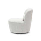 Erin Swivel Accent Chair - Salt & Pepper Bouclï¿