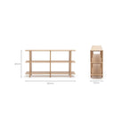 Farnsworth Shelf - Blonde Oak - Shelving Tolv Loom Collection Dubai