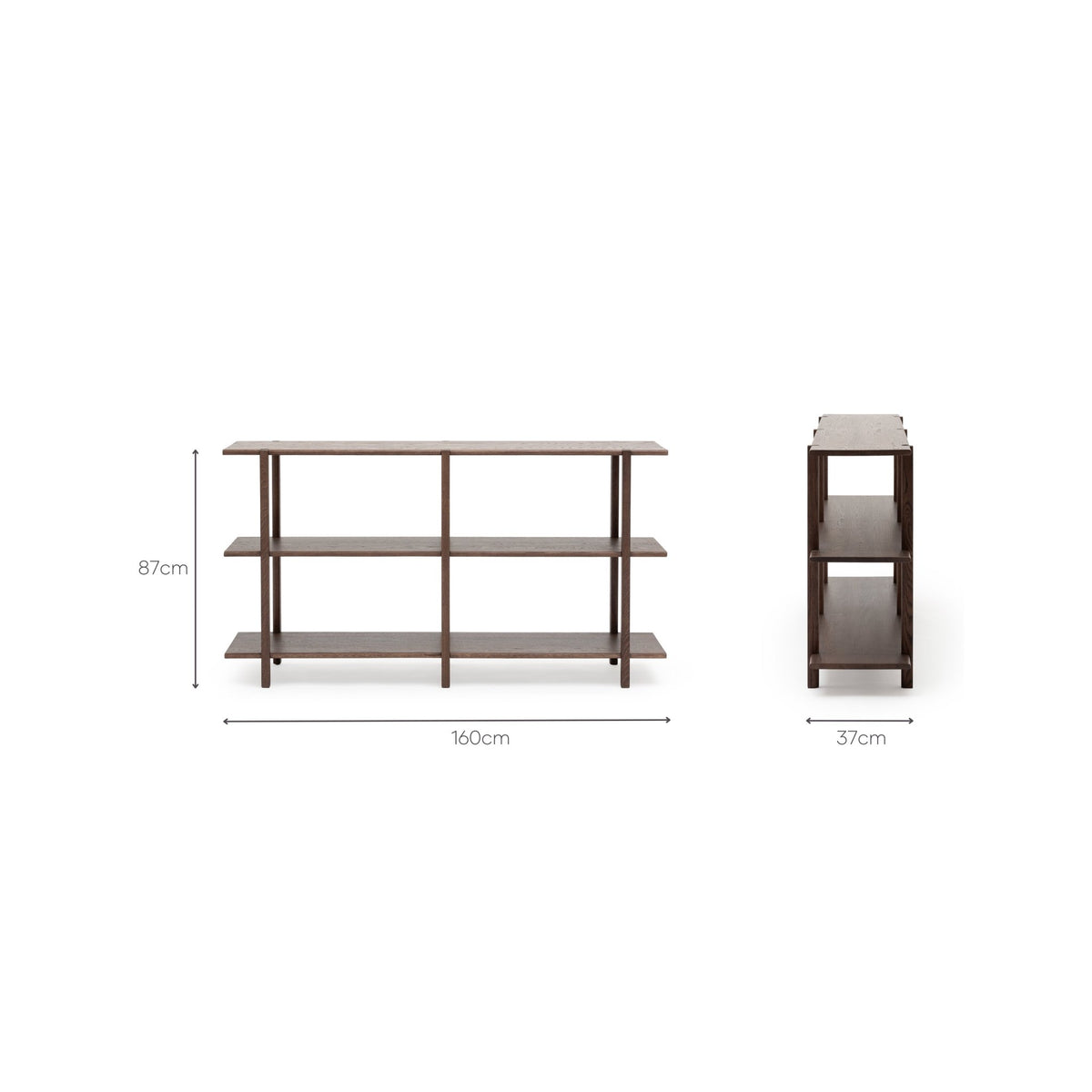 Farnsworth Shelf - Espresso Oak