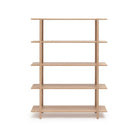 Farnsworth Tall Shelf - Blonde Oak - Shelving Tolv Loom Collection Dubai