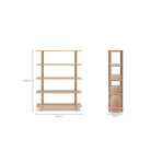 Farnsworth Tall Shelf - Blonde Oak - Shelving Tolv Loom Collection Dubai